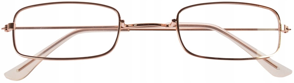 Okulary dla MIKOŁAJA Strauszka Babci Dziadka Złote