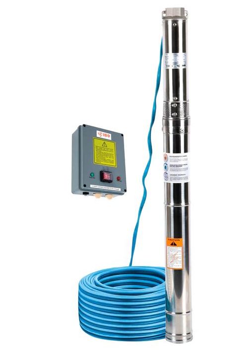 Pompa głębinowa wysokoobrotowa 3" Ibq 2-16 (2,2kW,160-250V)IBO kabel 20m