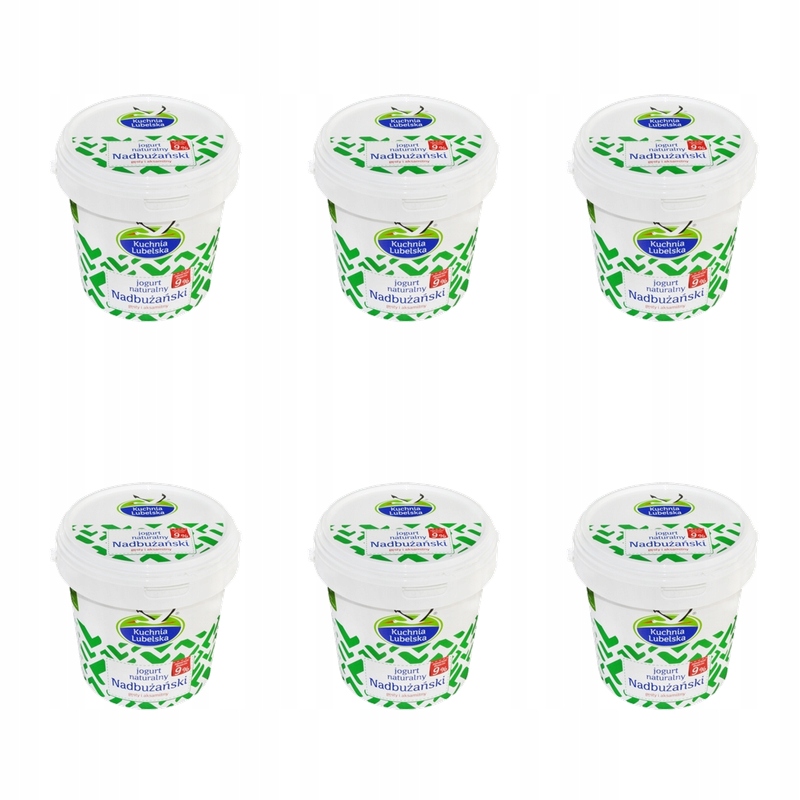 Kuchnia Lubelska Jogurt nadbužanský 9% 1 kg X6