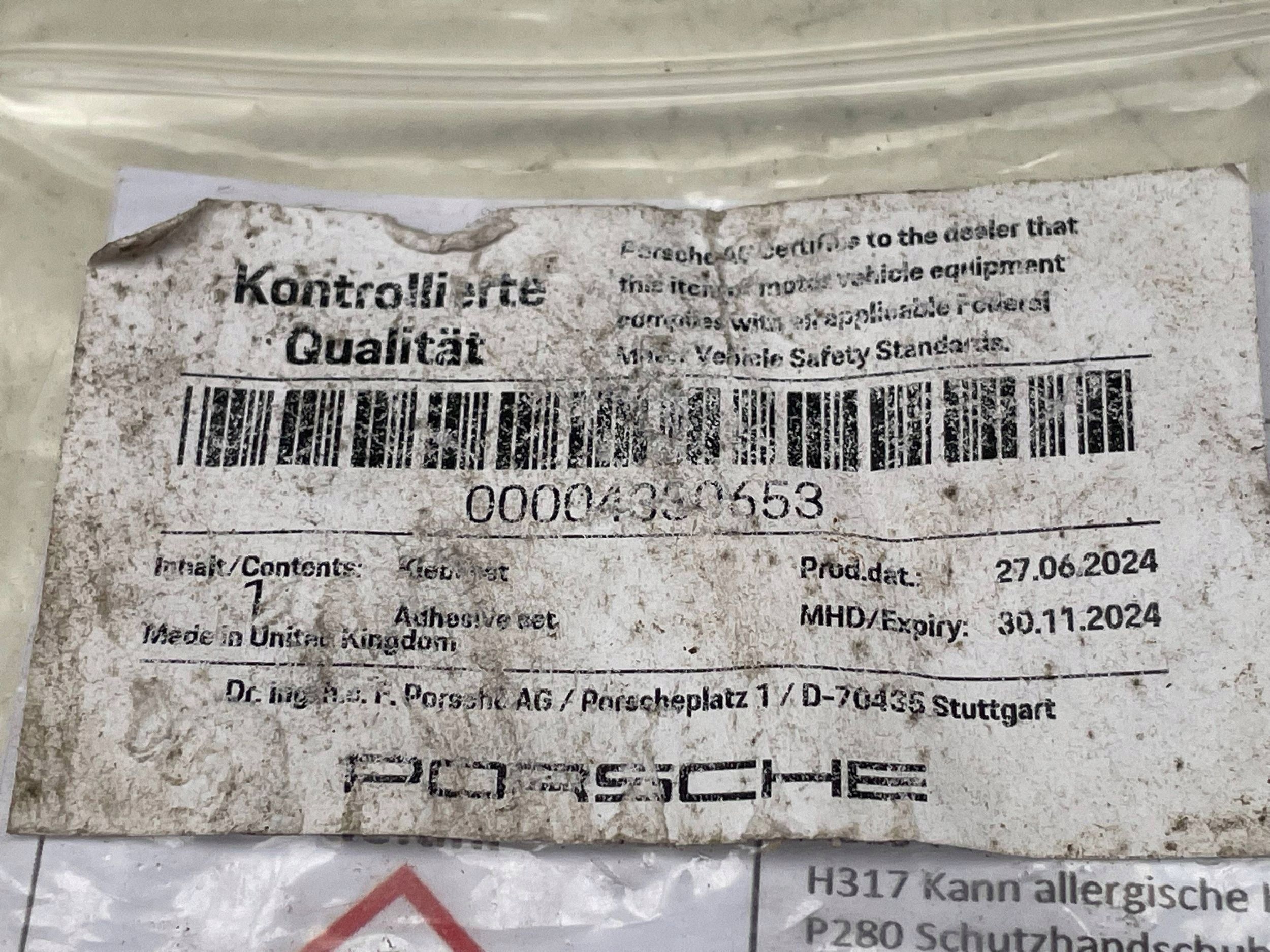 running board KLEJ original PORSCHE AUDI VW 00004330653