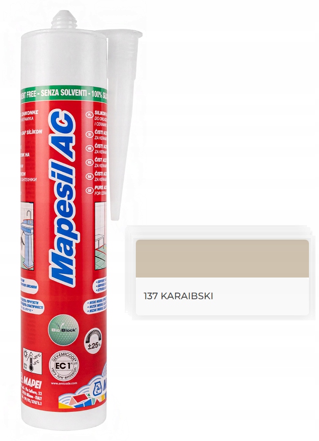 

Silikon Mapei Mapesil Ac 310ml Karaibski 137