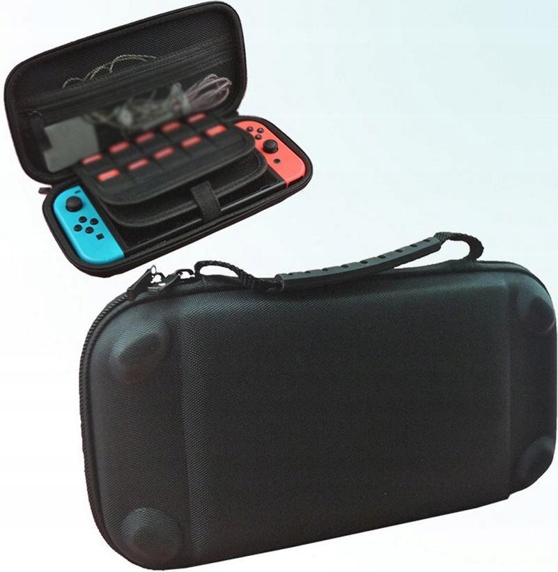 ETUI CASE POKROWIEC DO KONSOLI NINTENDO SWITCH OLED V1 V2 20 KARTRIDŻY
