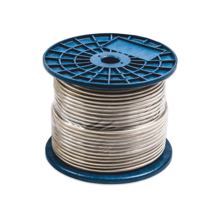 

Linka stalowa w powłoce Pvc 1,5 mm (300 m) Maan