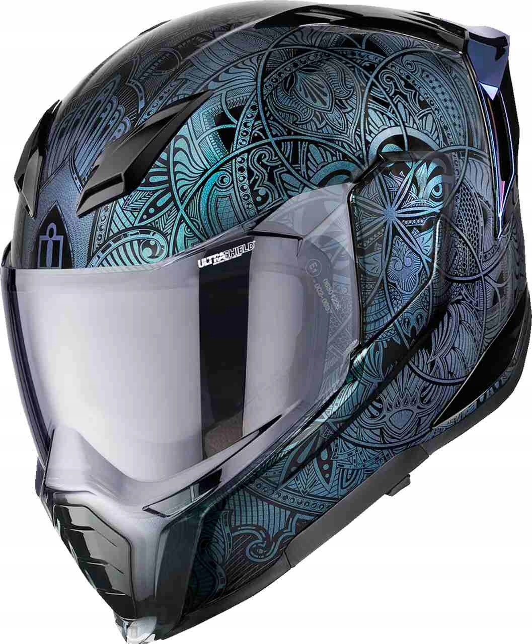 Helma Icon Ultraflite Opál Mandala Mips Helmet Blue S