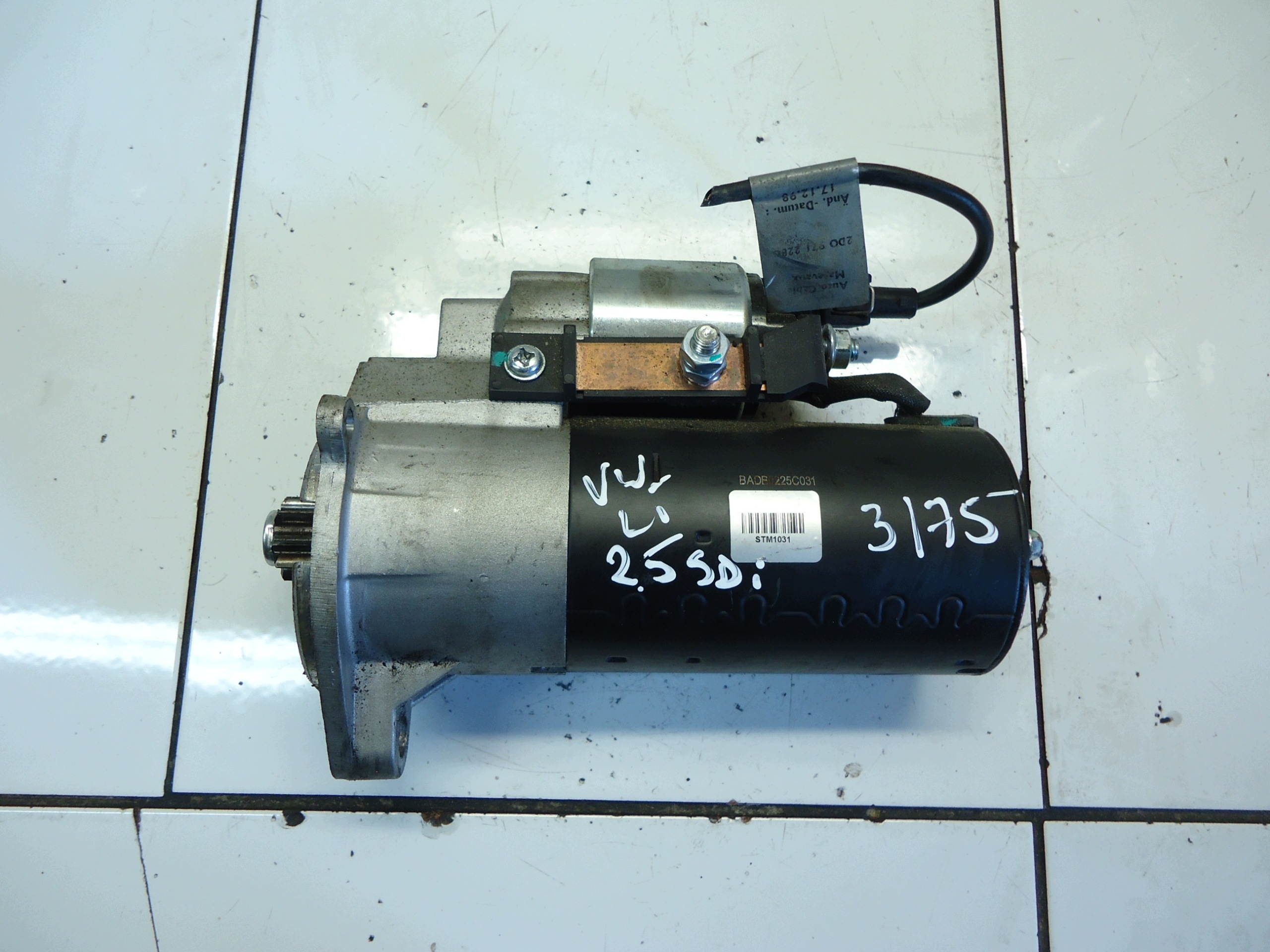VW LT 2.5 SDI TDI starter