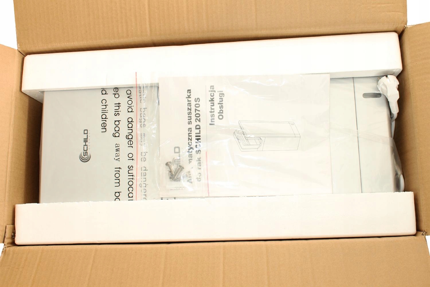 Suszarka do rąk automatyczna UV sterylizacja REGUL Marka Schild