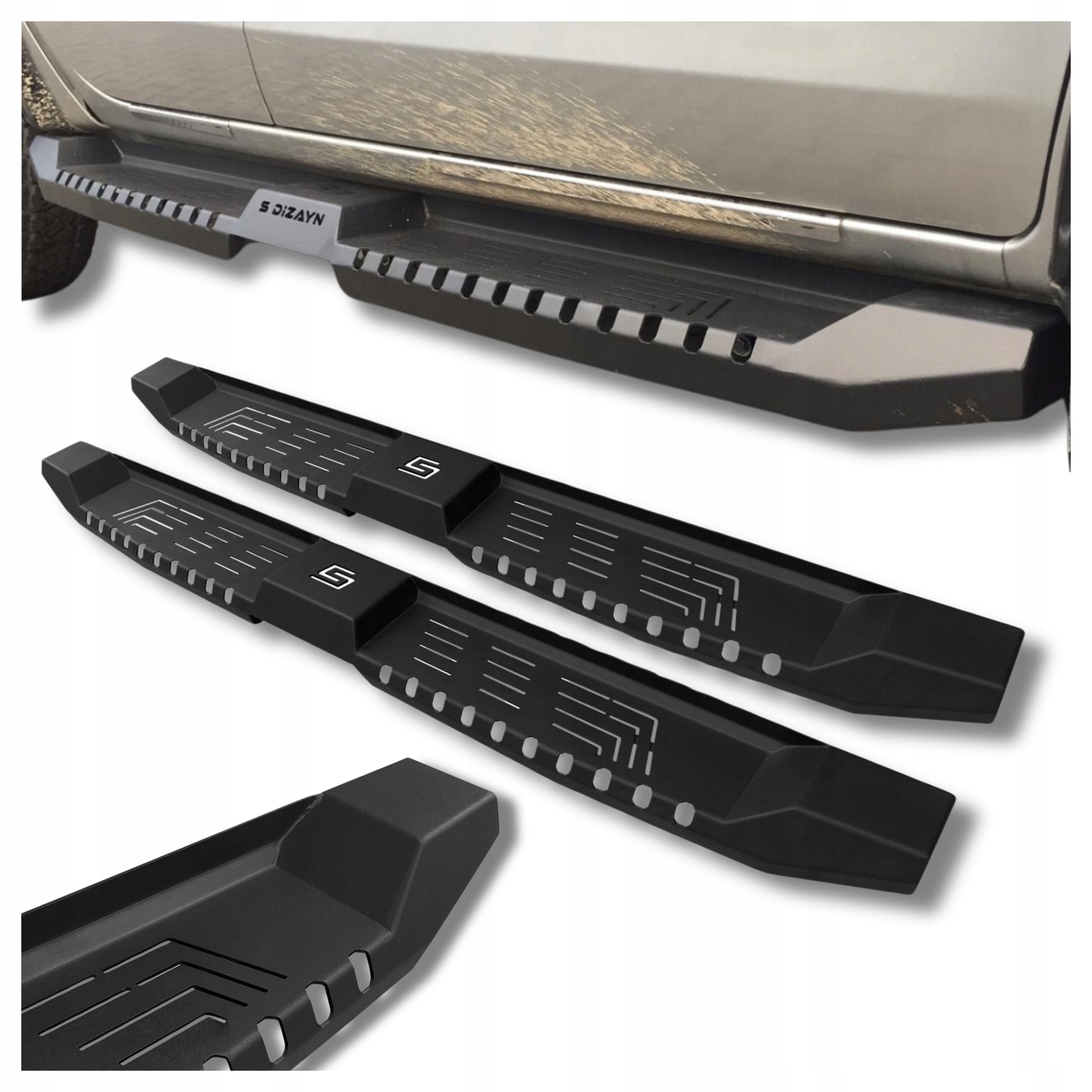 Stopnie boczne próg boki progi listwa progowa VOLKSWAGEN Amarok 2010-2020