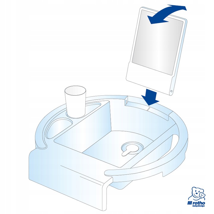 Niemiecka Umywalka dla dziecka DZIECIECA Rotho Marka inna