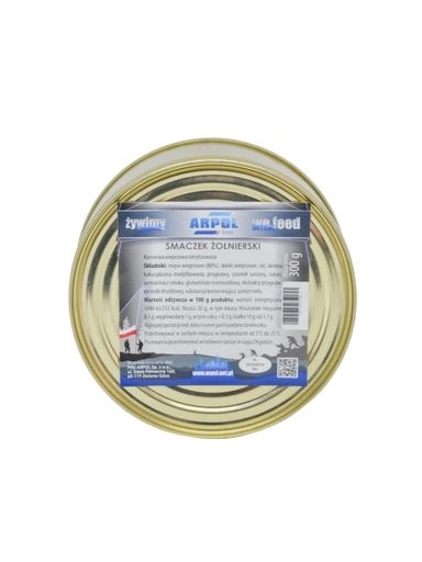 4x Vojenská pochoutka 300 g konzerva