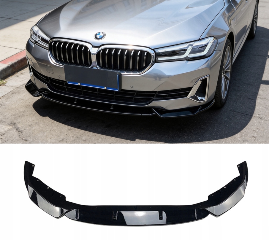 Predstavec Bežného Predného Nárazníka Pre Bmw G30 G31 Lift LCI 2020-2023 Čierny