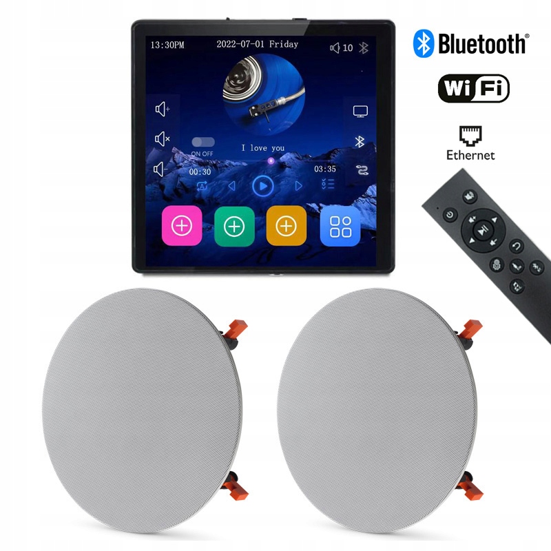Hifi Music Internetové Podomietkové Rádio Wifi Bt 2 Reproduktory Jbl B 35W