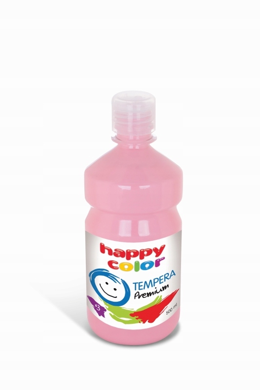 

Farba tempera 500 ml Happy Color różowa
