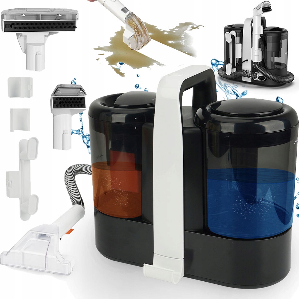 Vysavač Na Praní Čalounění Koberců Suchý Mokrý 1.5 L 800 ML 600 W