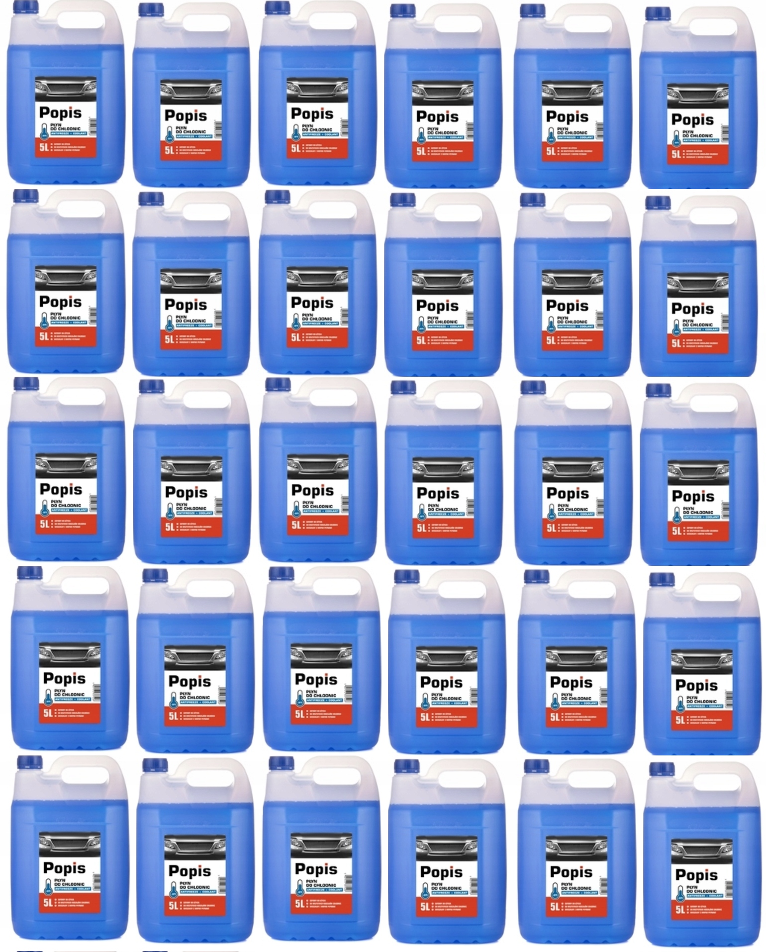 PŁYN NIEBIESKI DO CHŁODNIC -35°C 600L