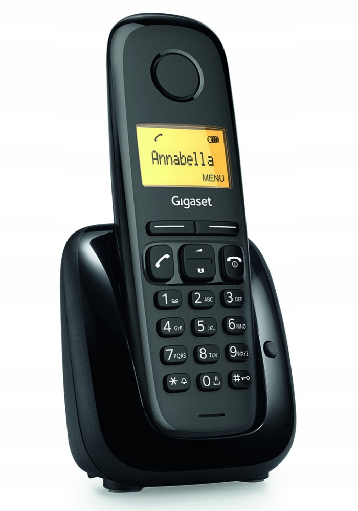 Telefon Gigaset A180 (czarny)