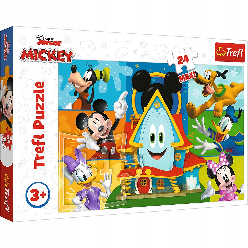 

Maxi Puzzle 24 Myszka Miki Mickey Mouse 3+ Trefl
