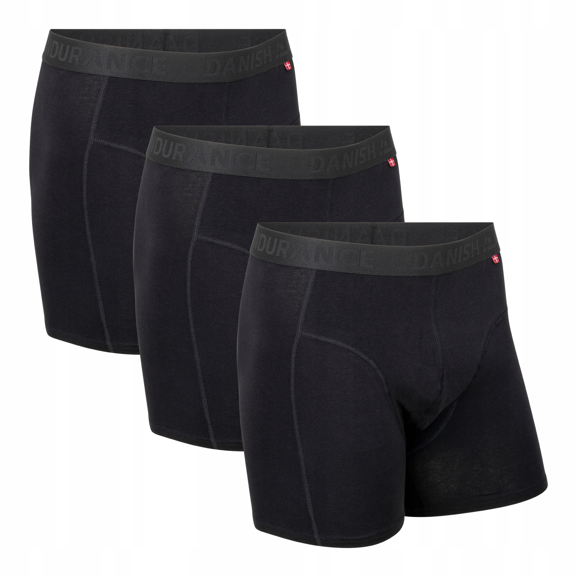 Męskie Bokserki z Organicznej Bawełny Danish Endurance 3-Pak M