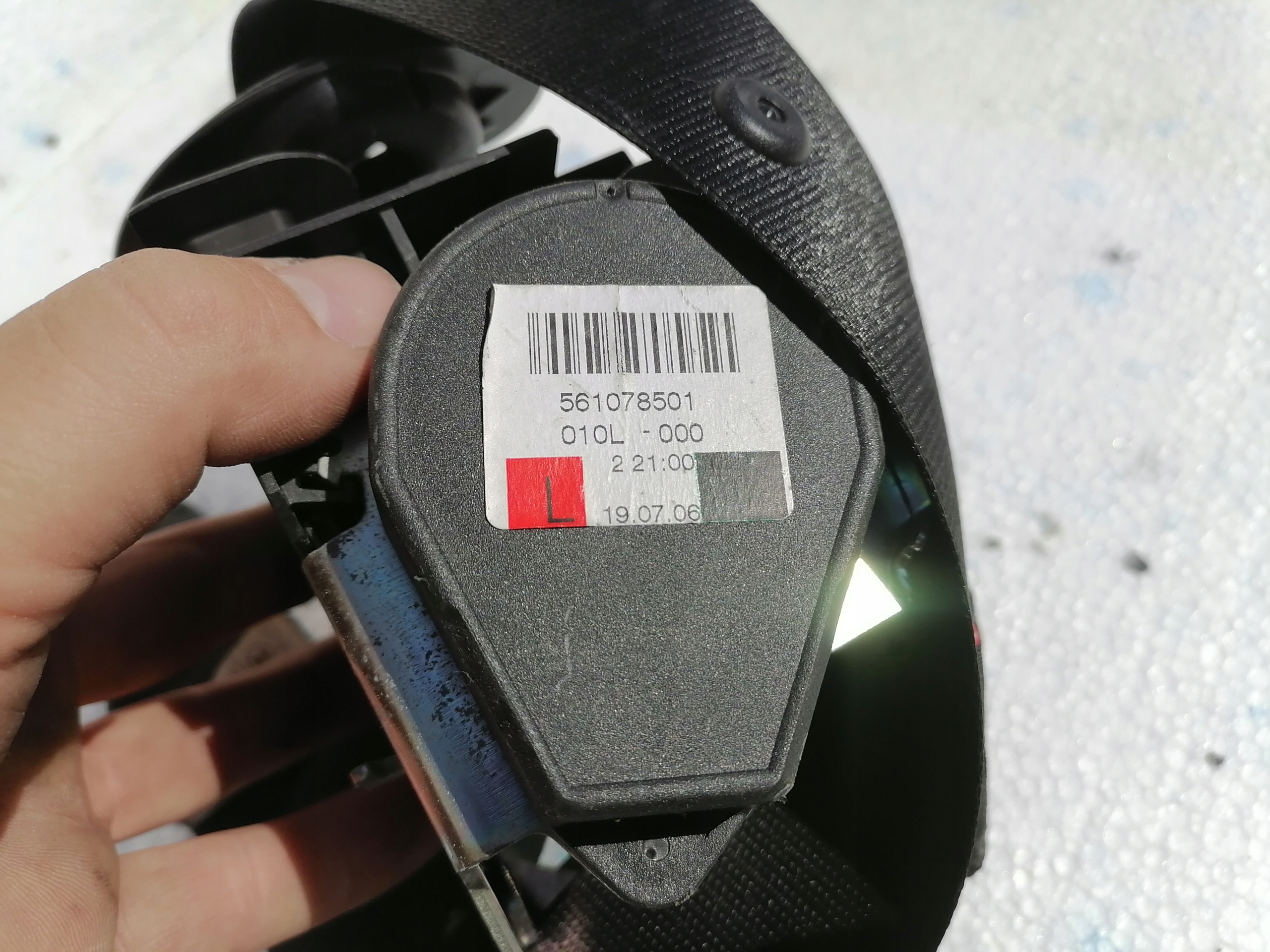 GURTEN SICHERHEITS LINKS VORNE BMW 7 E65