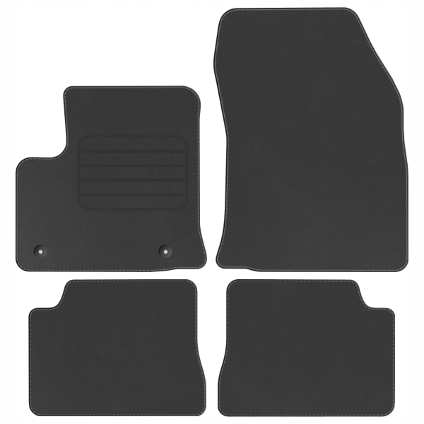 Peugeot E-2008 2019 – velurové koberce Comfort Grafit