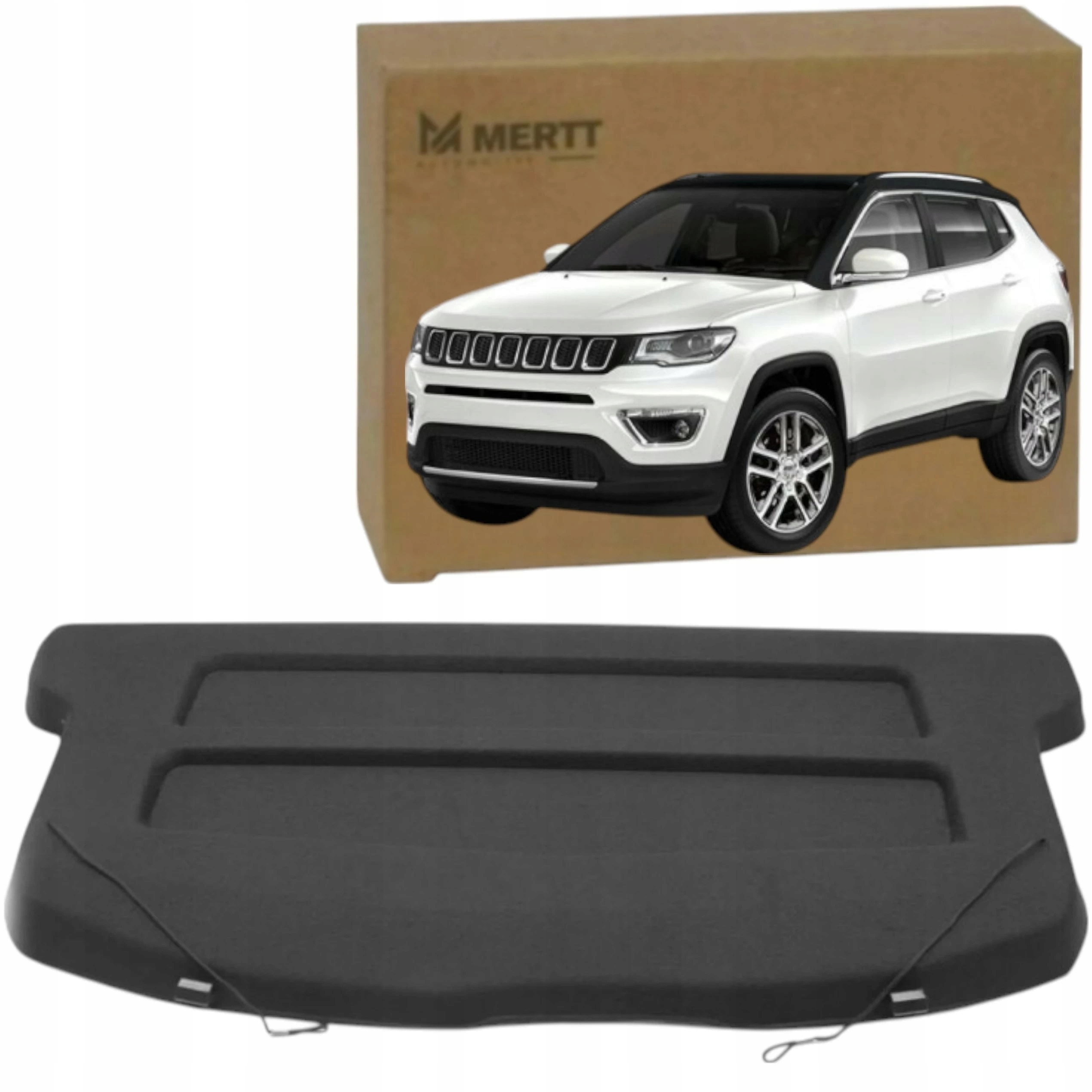 Jeep Compass II Mp 2017+ Polička Zavazadlového Prostoru černá nová 6AA58DX9AB