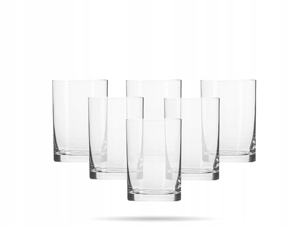 

6 szklanek literatek 150 ml Basic Krosno