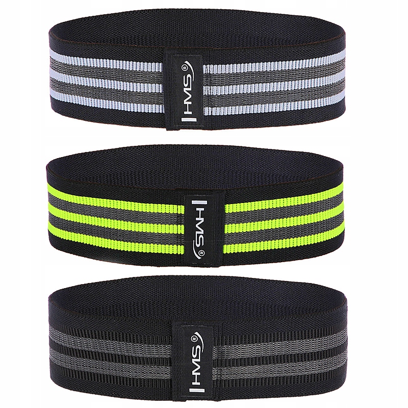 ZESTAW GUMY DO ĆWICZEŃ 3w1 HMS FITNESS CROSSFIT