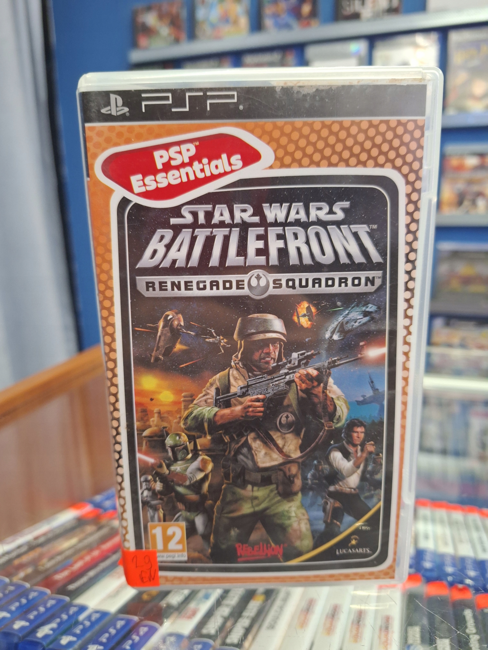 Star Wars Battlefront Ranegade Squadron PSP, BDB, Centrum Grania