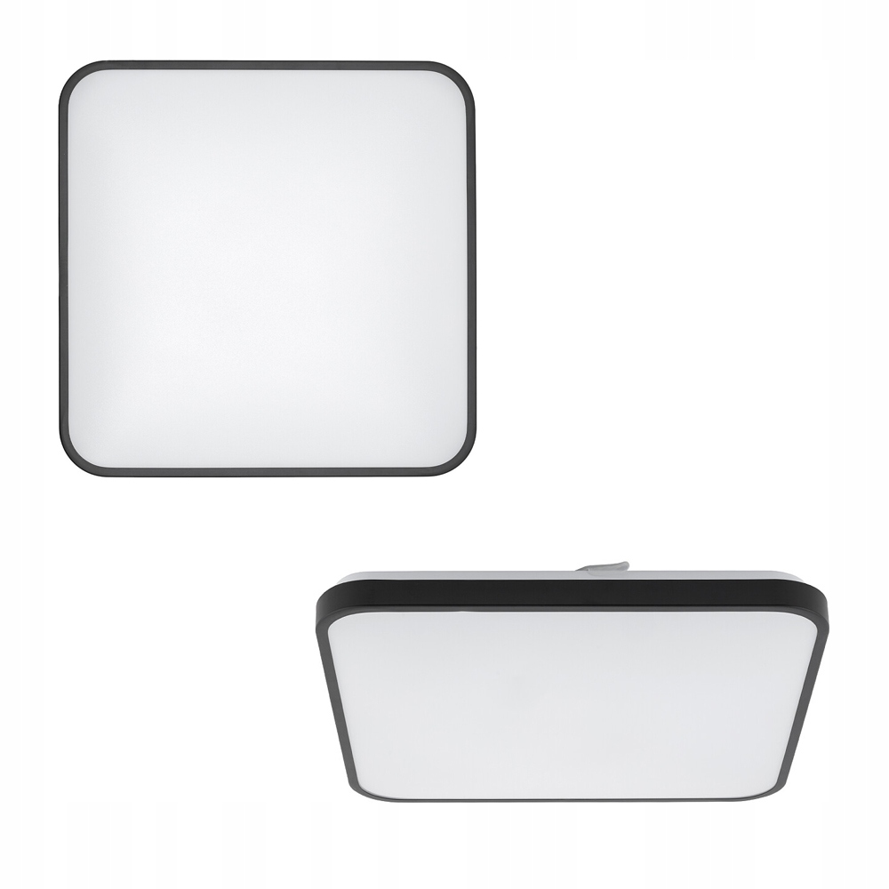 Lampa sufitowa plafon Agnes Square Led Pro Czarny 32W 4000K Nowodvorski