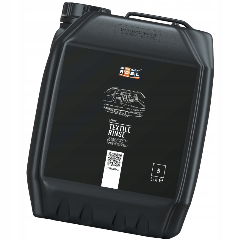 Adbl Textile Rinse 5L Płyn Do Odkurzaczy Piorących Wypłukuje Brud Pranie