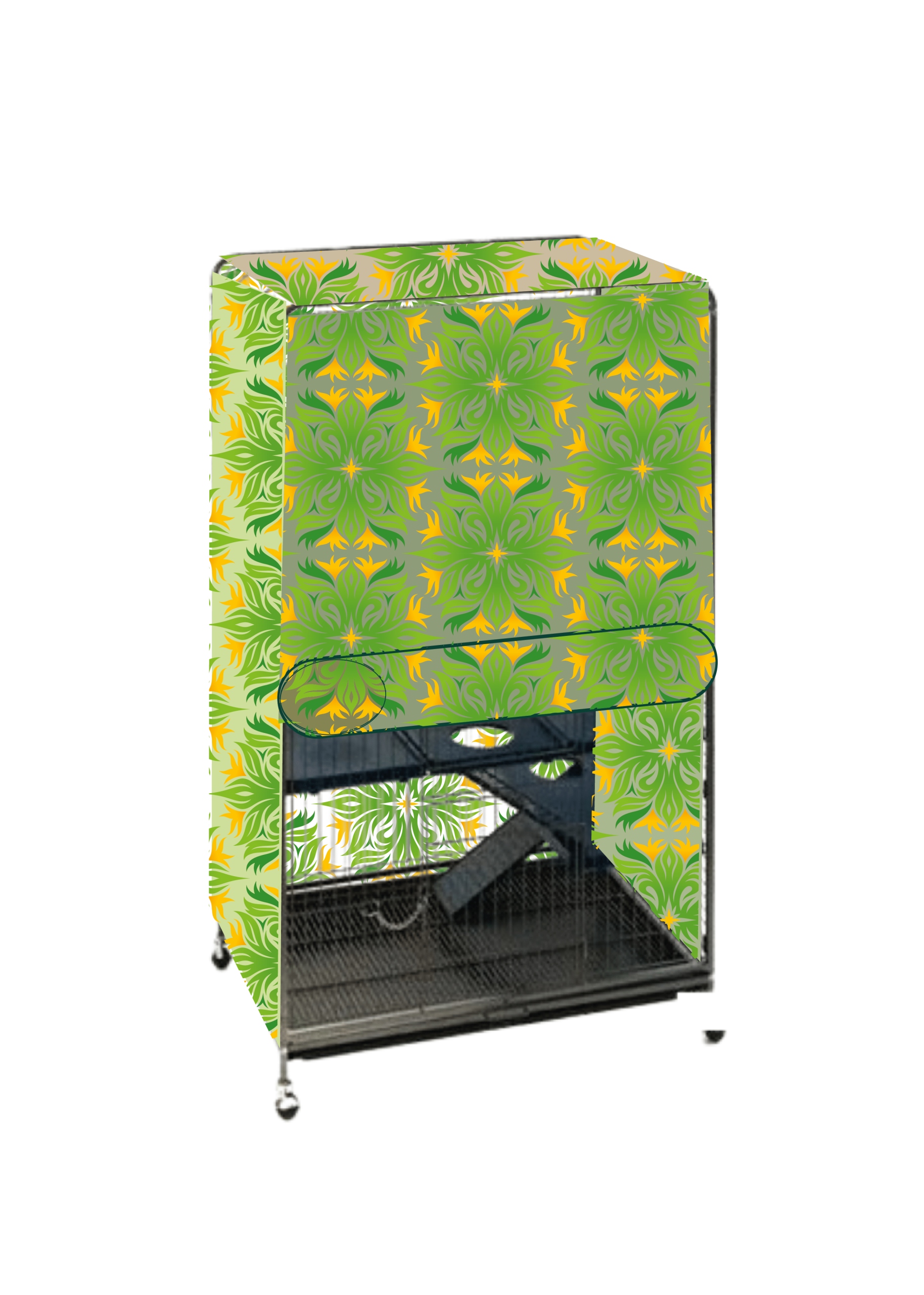 Obal na klec vzorovaný, 5 stěn