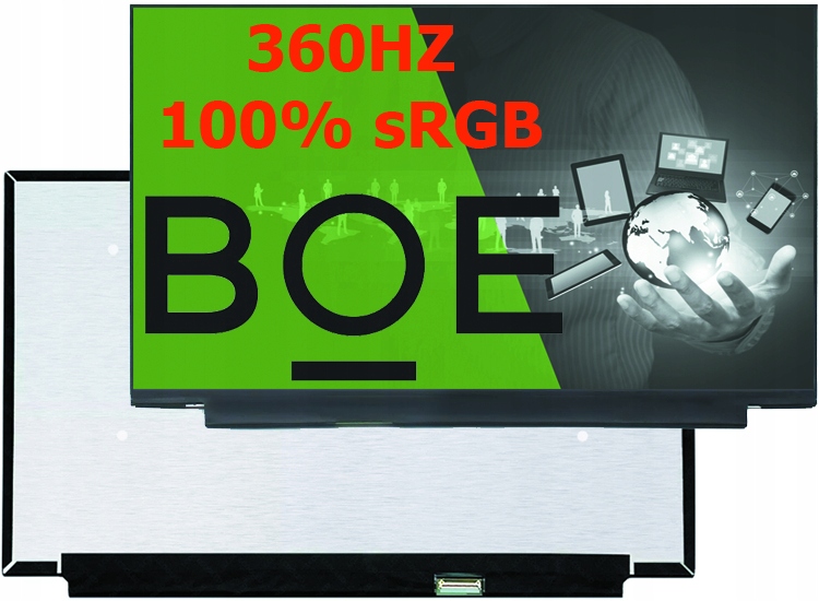 Nová Matrice Acer Predator Triton PT515-52 Ips 40PIN eDp 15,6" Matná 360HZ