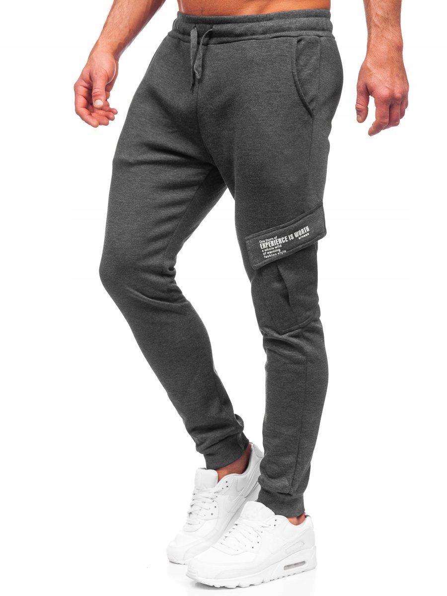 

Spodnie Męskie Bojówki Grafitowe HW2173 DENLEY_2XL