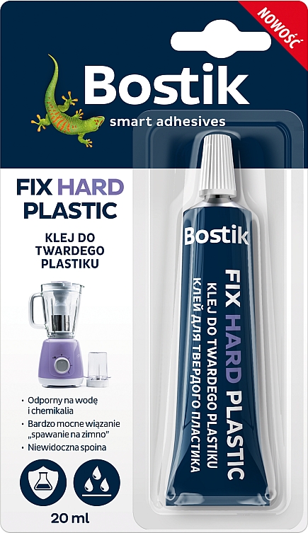 Bostik Fix Hard Plastic Klej Do Twardego Plastiku 20ml Do Kompozyt Tworz