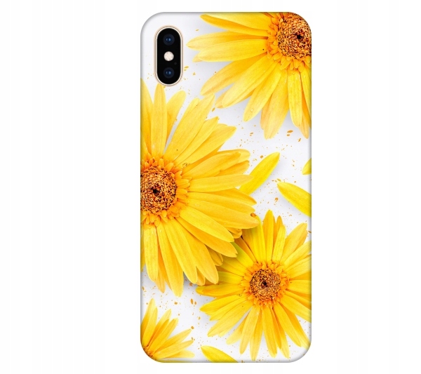 

Etui na telefon iPhone X / Xs Sloneczniki