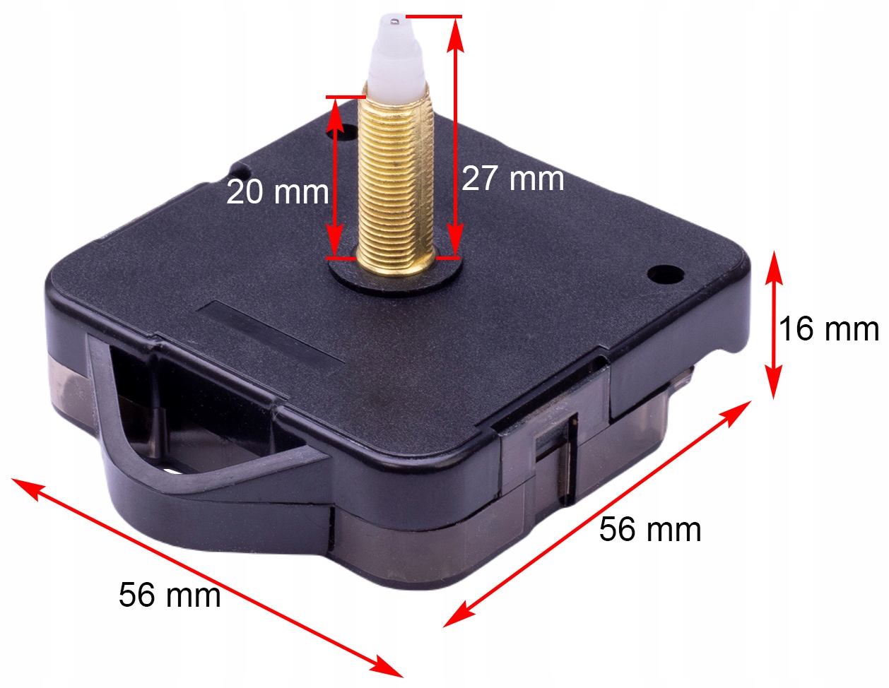 MECHANIZM KWARCOWY DO ZEGARA WIESZAK 20 mm M2180SW Marka Quartz