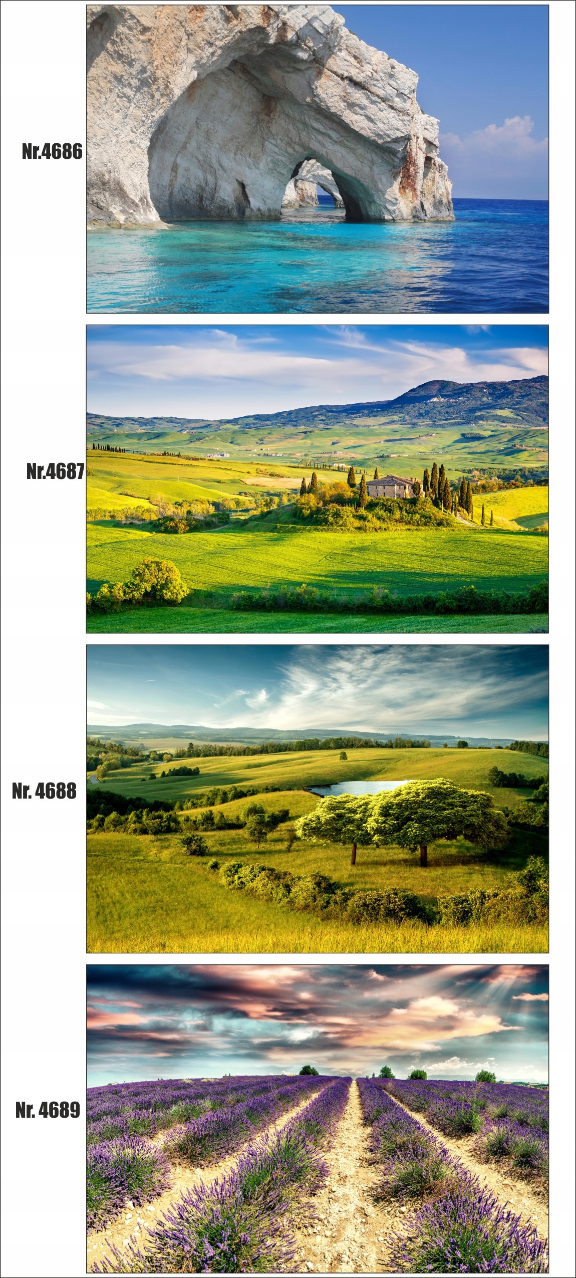 plakat krajobraz, góry, strumień, widok, 100x70cm Orientacja pozioma