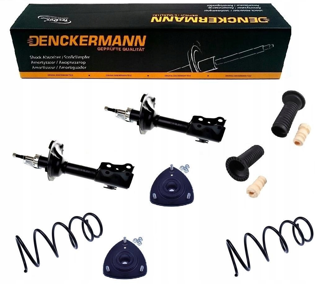 Tlumiče Upevňovací Pružiny Toyota Yaris I 1.0 1.3 1999-2006 Přední Sada
