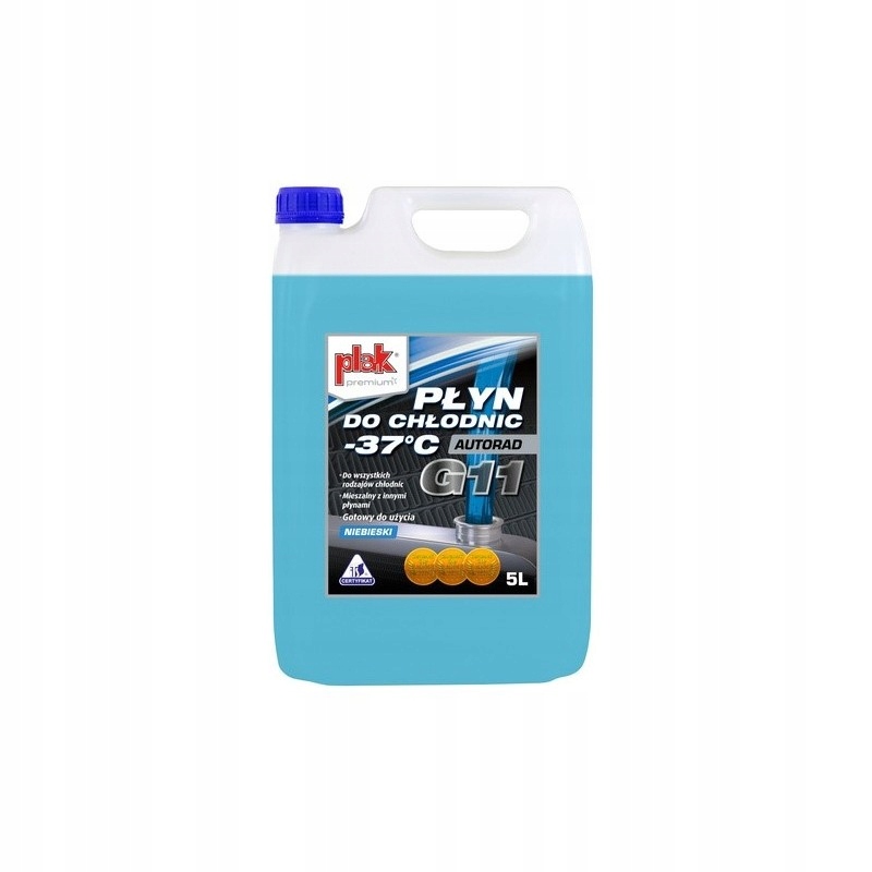 

Płyn Do Chłodnic Plak Autorad G11 -37C Niebieski
