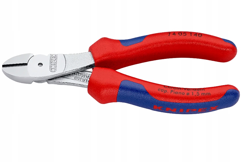 Boční štípací kleště zesílené Knipex 140mm Comfort chromované 64HRC