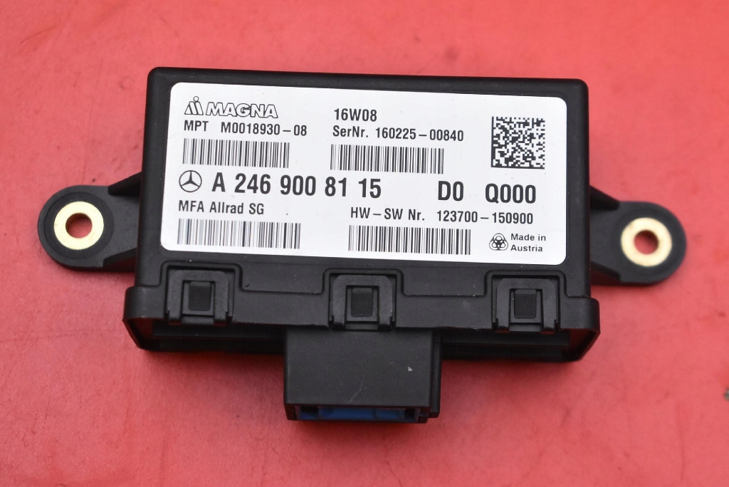 control unit module transmission A2469008115 MERCEDES CLA C117 2.0 CGI 211 KM 13-16