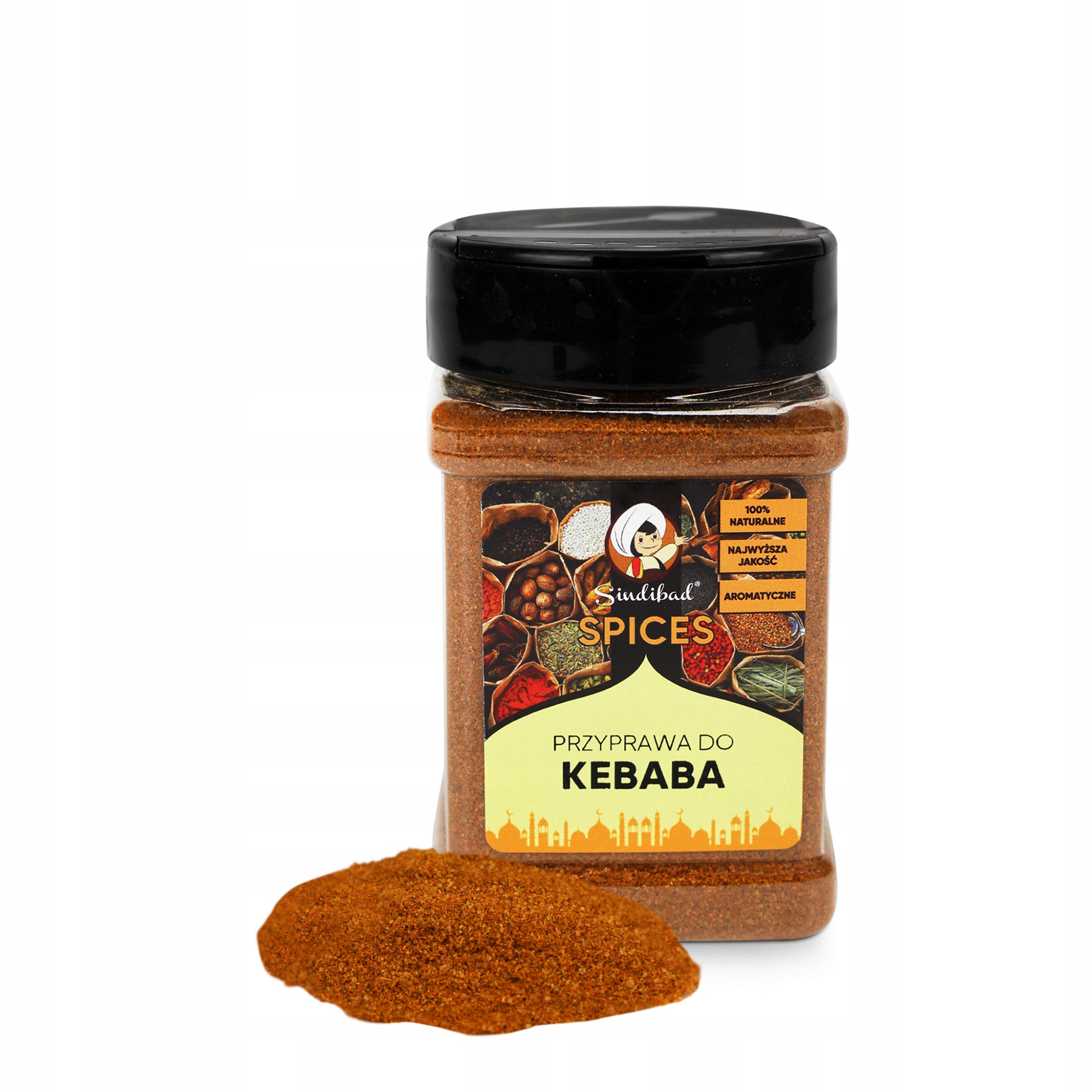 PRZYPRAWA DO KEBABA 200 g SINDIBAD 100% JAKOŚĆ Kod producenta 71259871
