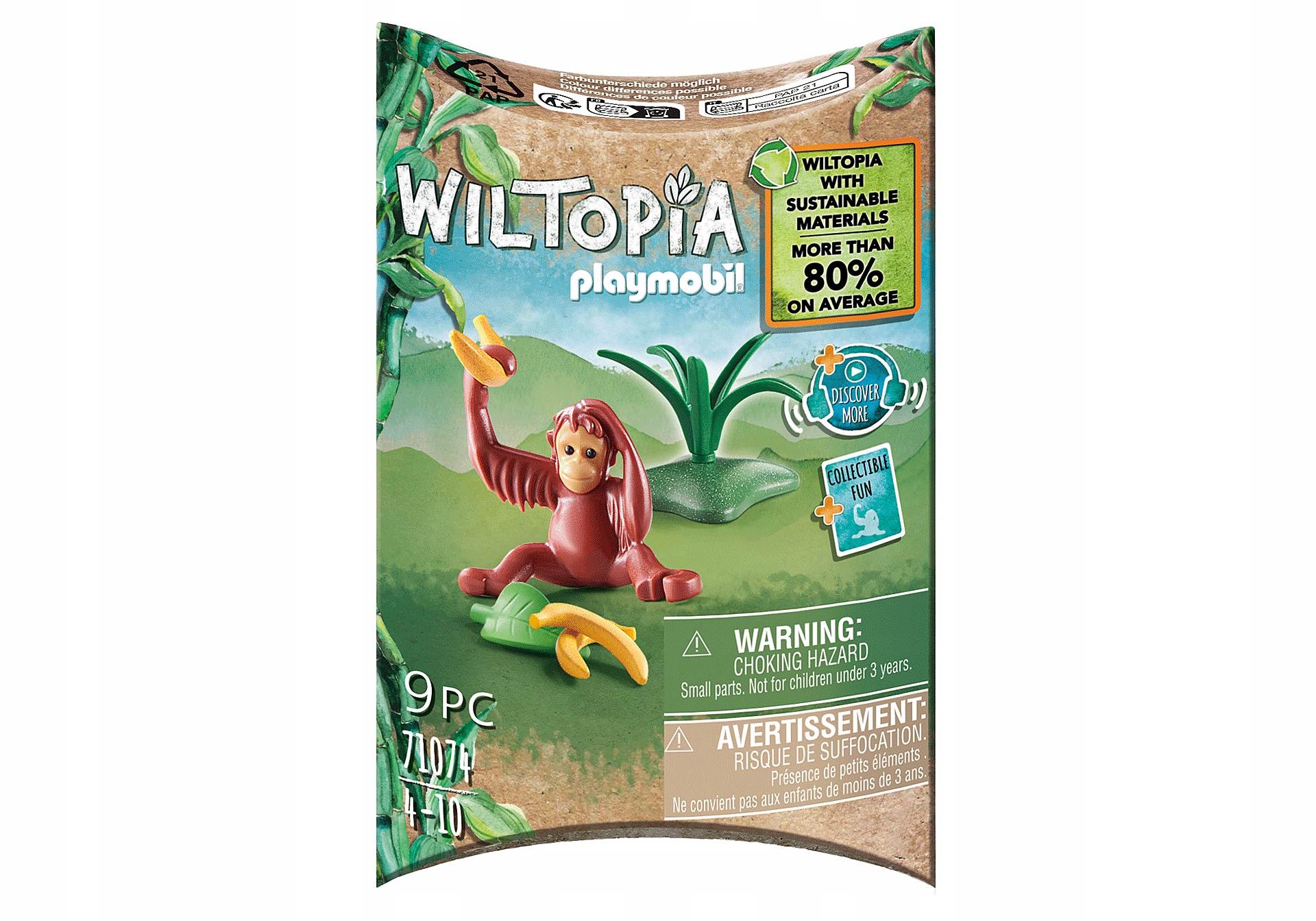 

Playmobil 71074 Wiltopia - Mały orangutan