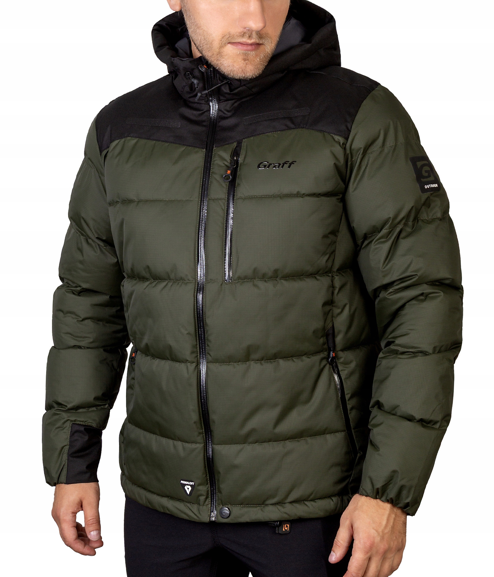 Pikovaná Bunda Graff 645-O zelená M