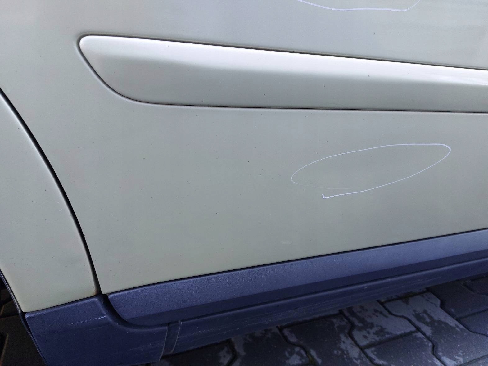 door complete right rear part VOLVO S40 II 464-46