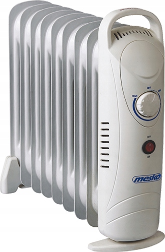 

Grzejnik olejowy Mesko Ms 7805 1000 W biały