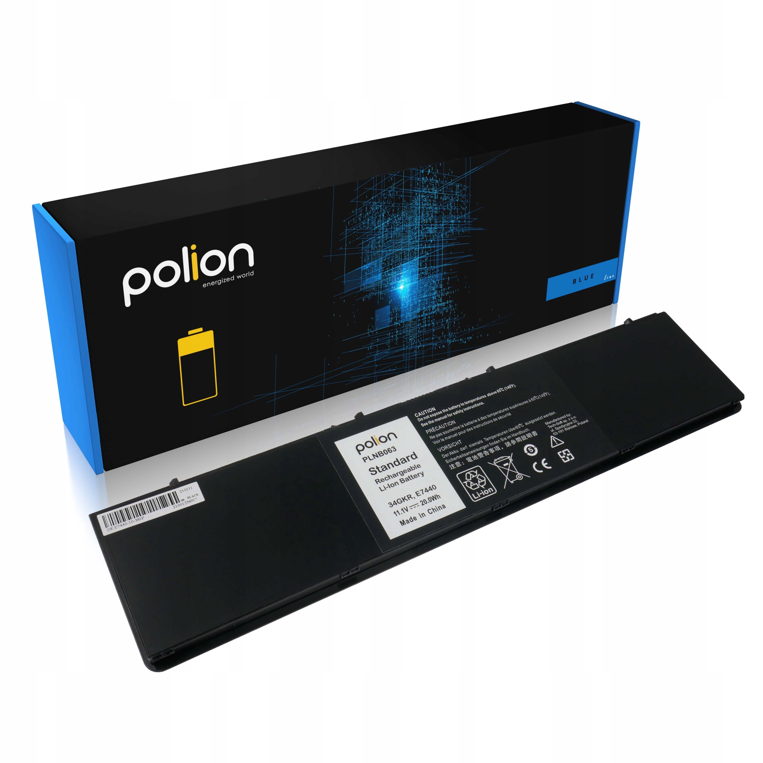 

Bateria 34GKR 3RNFD do Dell Latitude E7440 E7450