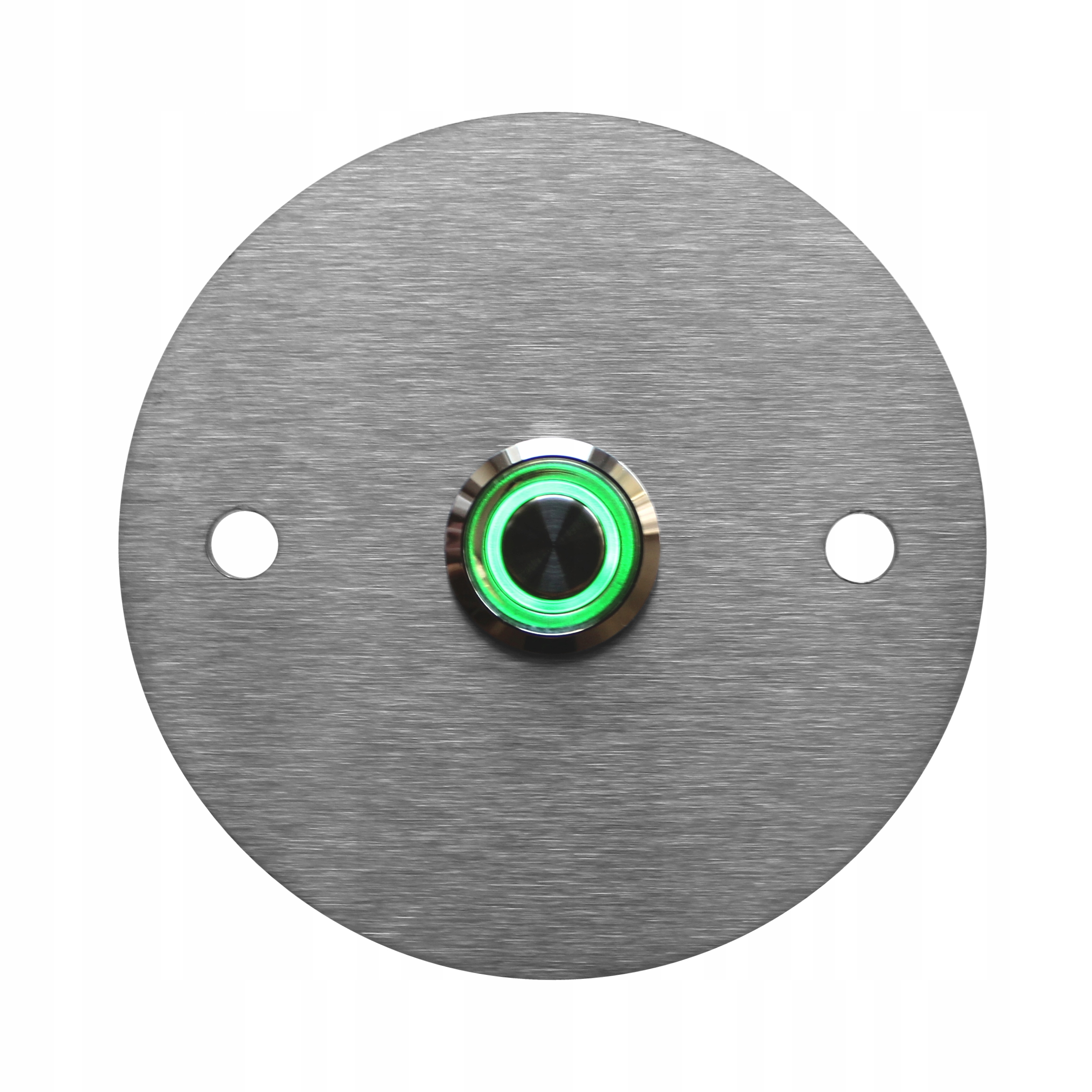 Tlačítko výstupu brány domofonu brány dveří Led D8,5 Inox nerez