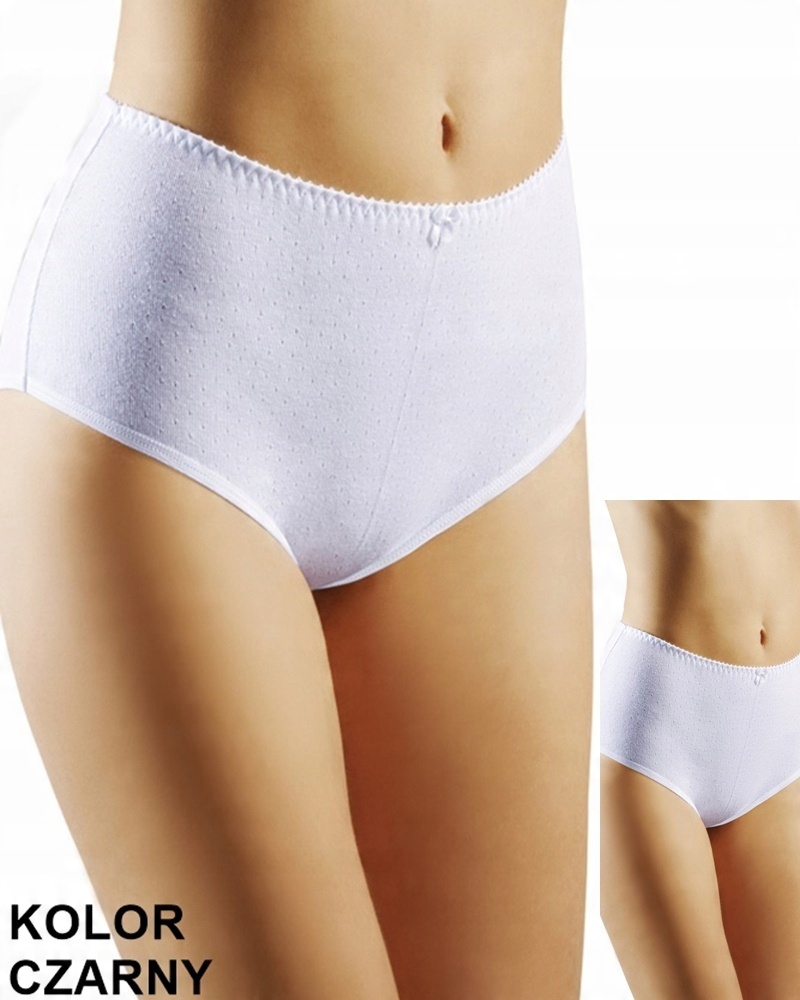 

Figi Emili Crema bawełniane czarne 3XL
