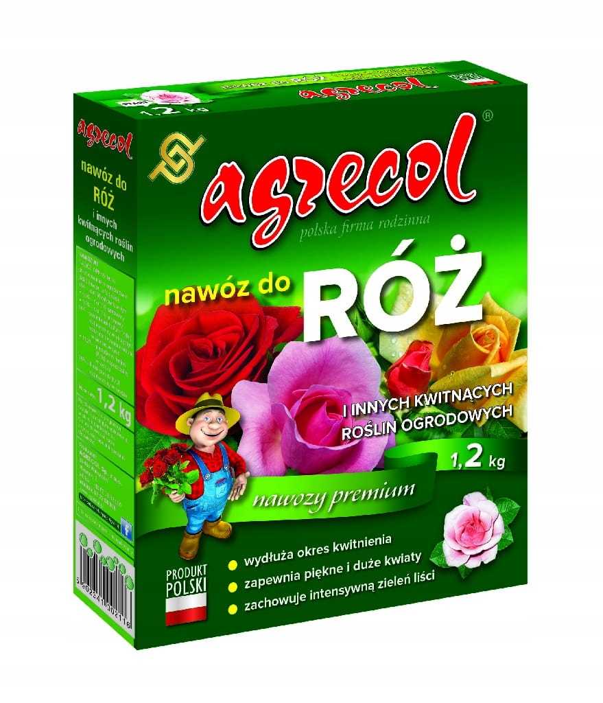 

Nawóz do róż 1,2kg /Agrecol/