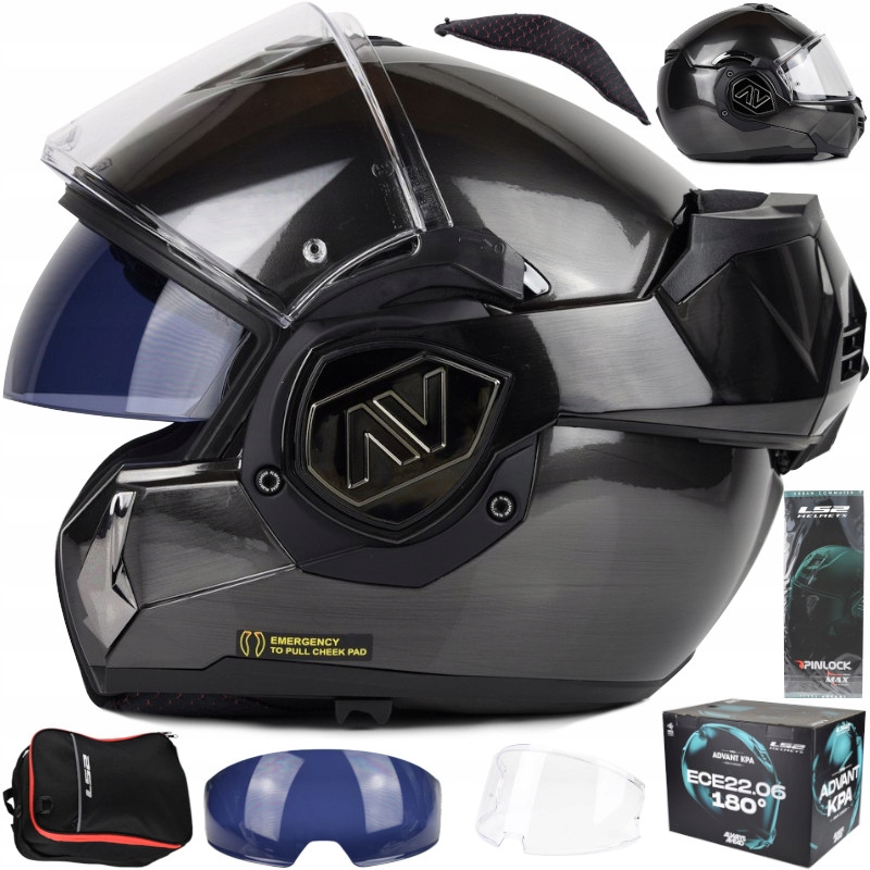 Kask motocyklowy LS2 FF906 Advant Jeans XXL